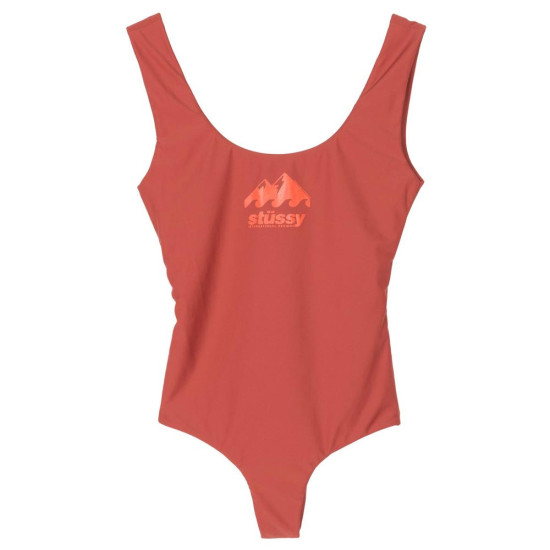 Stussy Γυναικείο μαγιό ολόσωμο Coastline Swimsuit